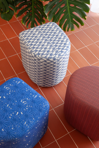 upholstery fabrics Equipo DRT that merge art and textile innovation