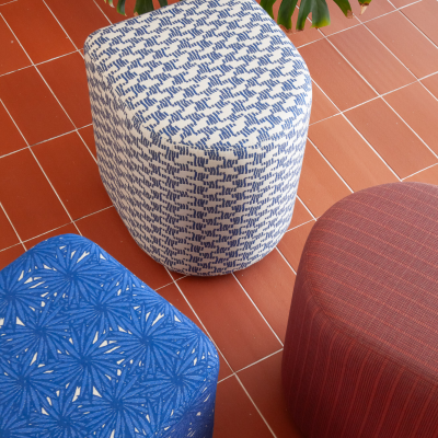 upholstery fabrics Equipo DRT that merge art and textile innovation