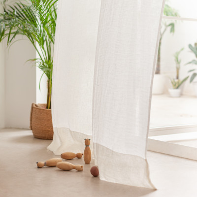 Modern interior with eco-friendly upholstered furniture and neutral tones